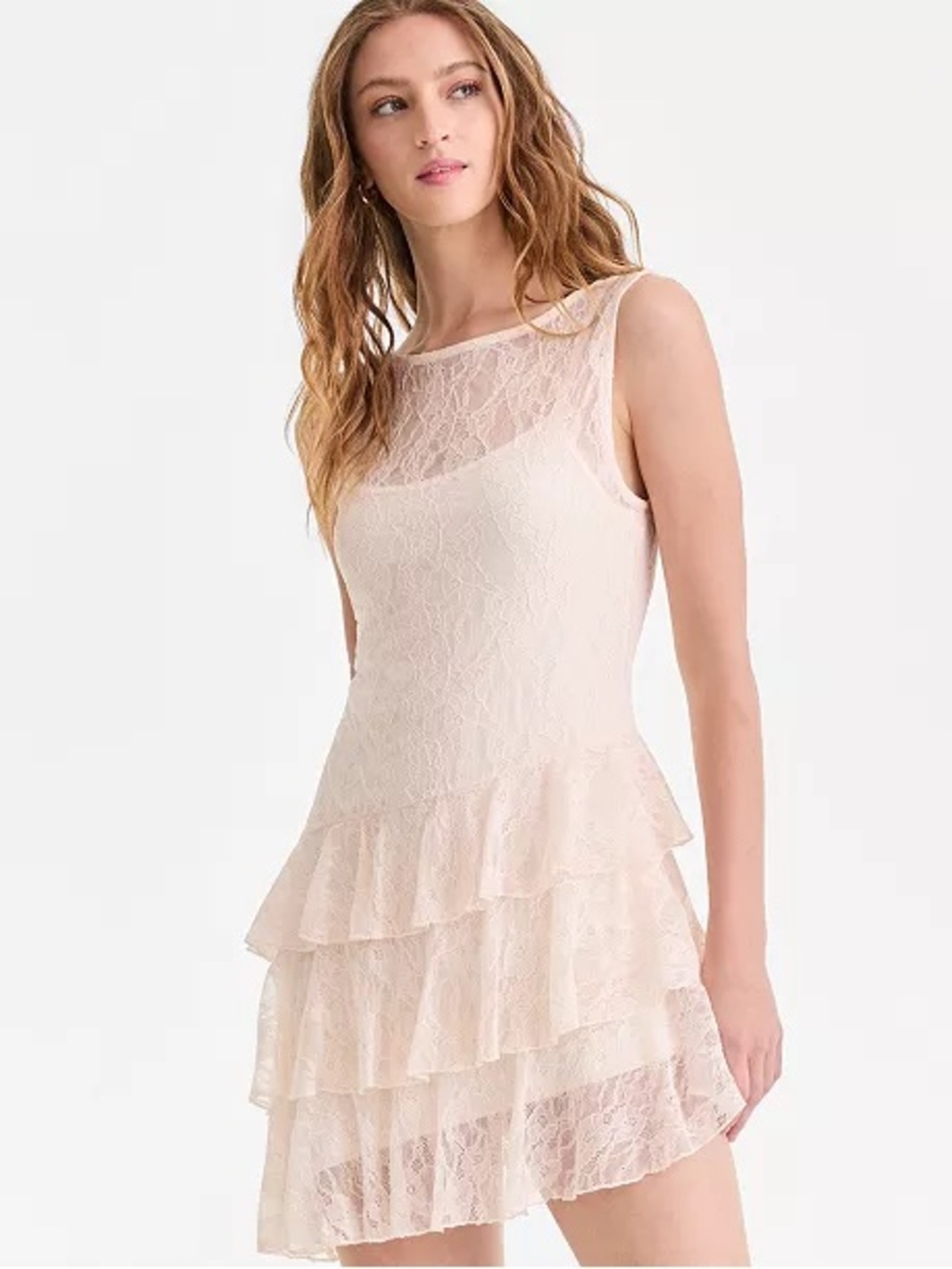 Lace Tiered Country Dress Western Fest